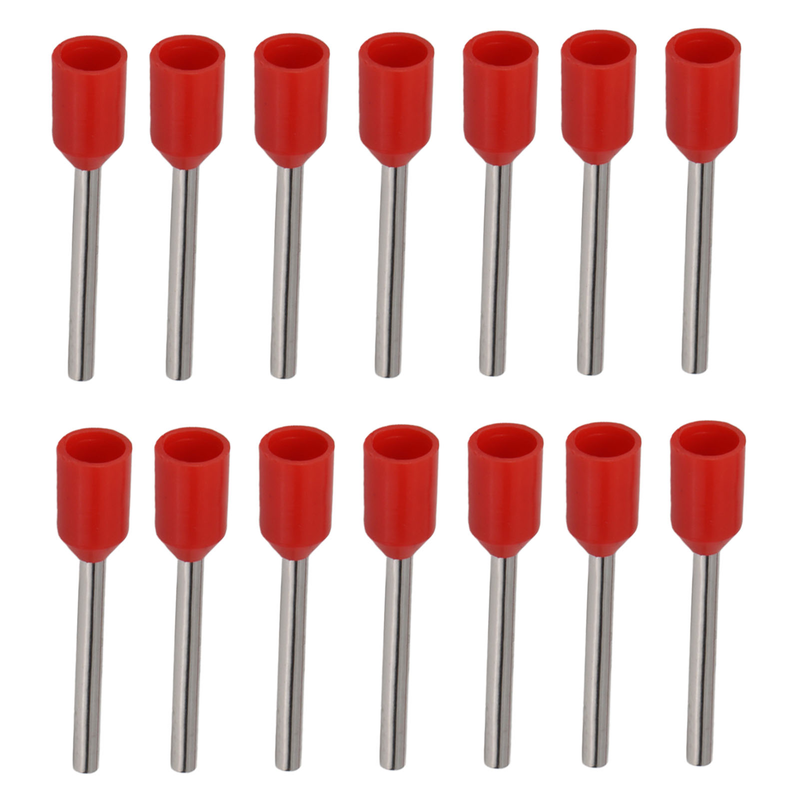 1000 Isolierte Kupfer-crimp-anschlüsse Für Awg 22 Elektrokabel (e0512)