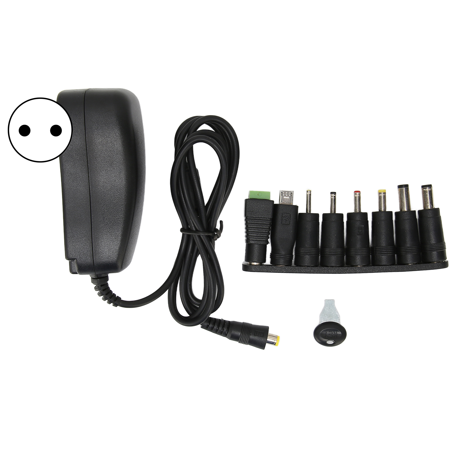 30w Multifunktionales Universal-netzteil Mit Usb-anschluss Und Einstellbarer Spannung (100-240v Stecker).