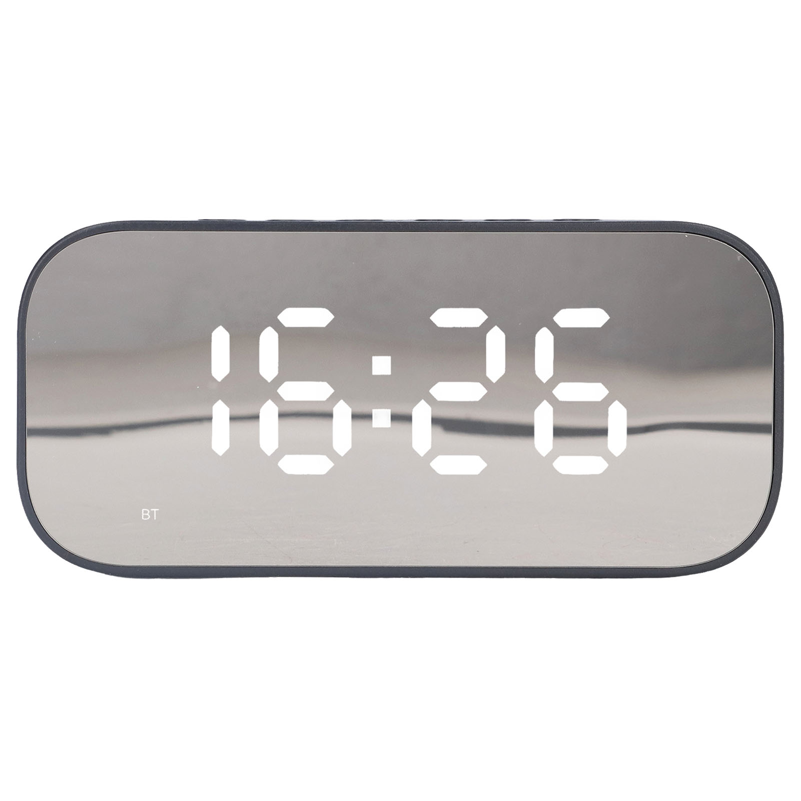 Tragbares Radiowecker Mit Dimmer, Dual-fm-wecker Und Bluetooth-lautsprecher, Ideal Für Zuhause Oder Büro (schwarz).