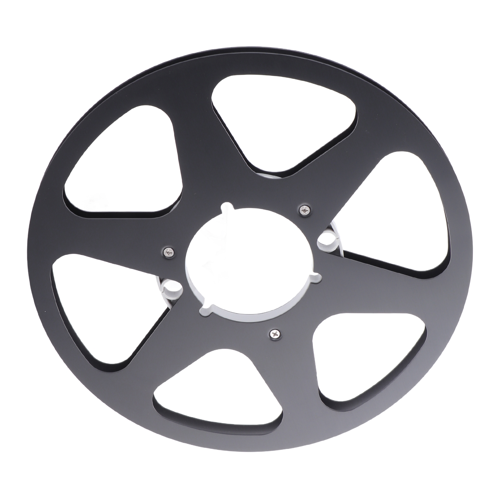Leere 1/4 10,5 Zoll Spule Aus Aluminiumlegierung, Universelle 6-loch-öffnung, Für Revox- Und Studer-tonbandgeräte, Schwarz.