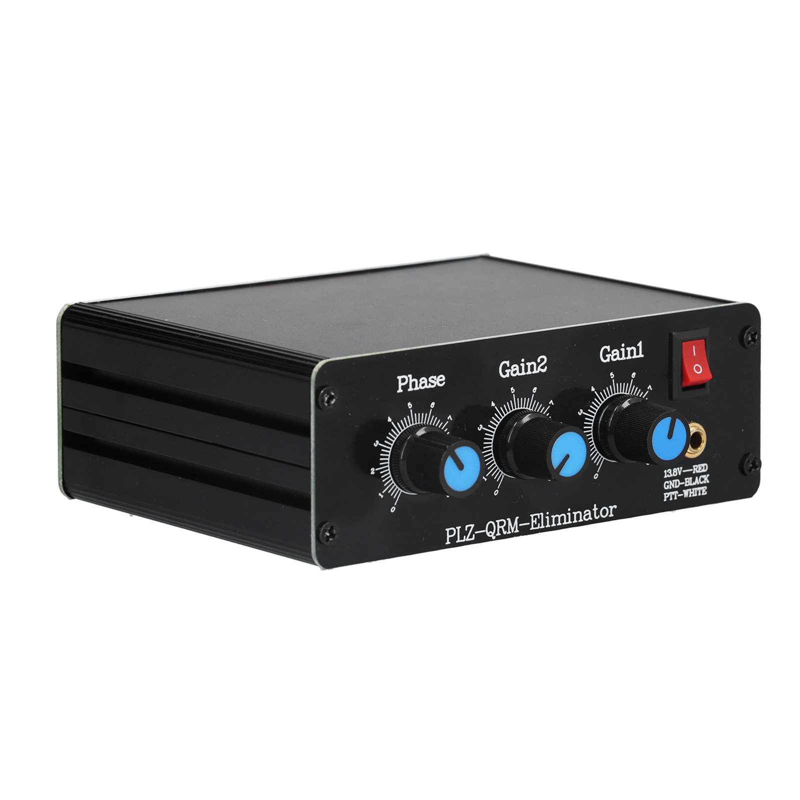 Schwarzer Qrm-eliminator 1,8 Mhz–30 Mhz, X-phasen-eliminatoren, Einstellbarer Signalunterdrücker