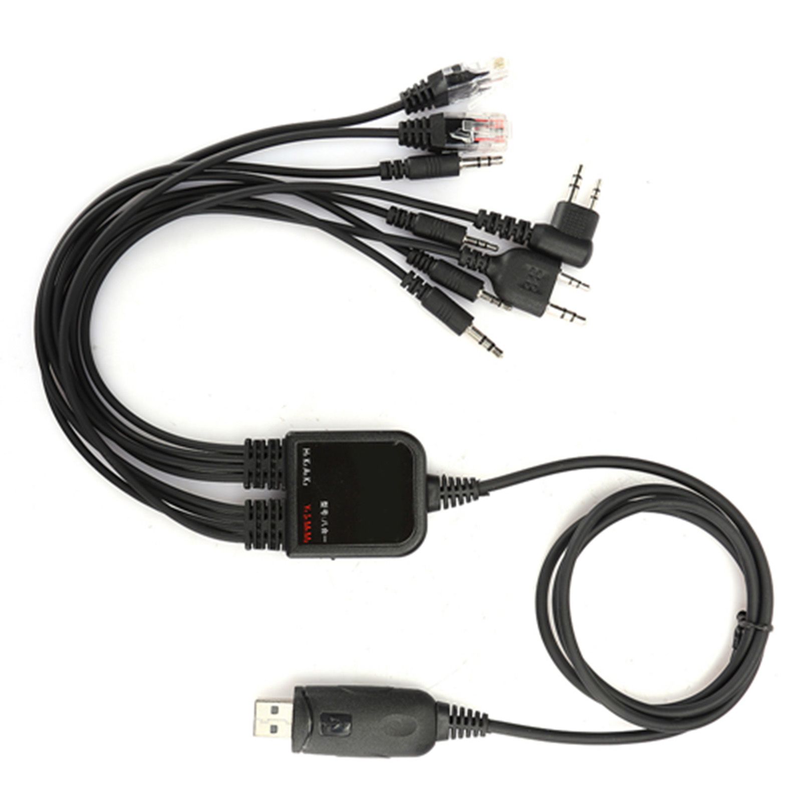 8-in-1 Usb-programmierkabel Für Kenwood/quanshengcn/tyt/motorola-funkgeräte