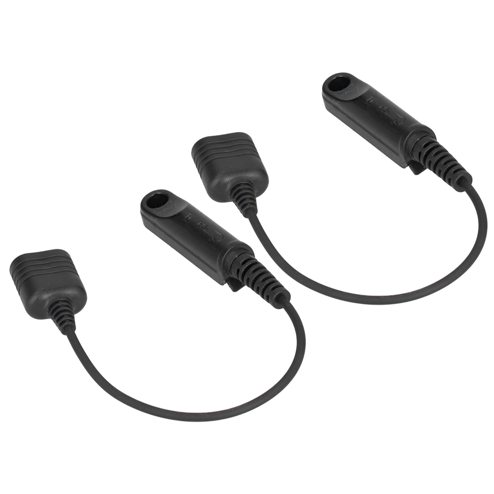 Walkie-talkie-audiokabeladapter (2 Stück) – Uv-9r Plus Headset-adapter, K-anschluss, 2-polig