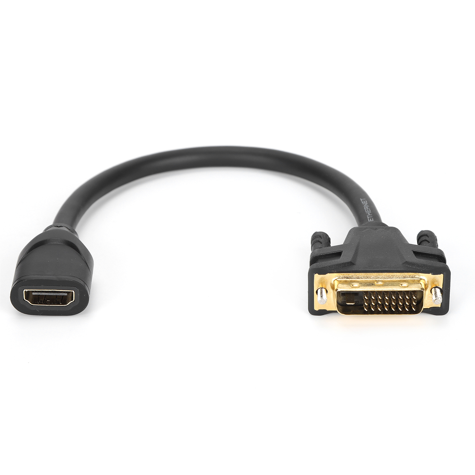 Mindpure Ad028 Dvi-stecker Auf Dvi-buchse Adapterkabel Für Monitore, Hdtvs Und Projektoren