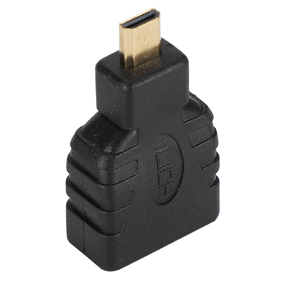 10er-pack Micro-hdmi-zu-hdmi-adapter Aus Schwarzem Abs-kunststoff, 1080p-kompatibel Für Raspberry Pi 4b