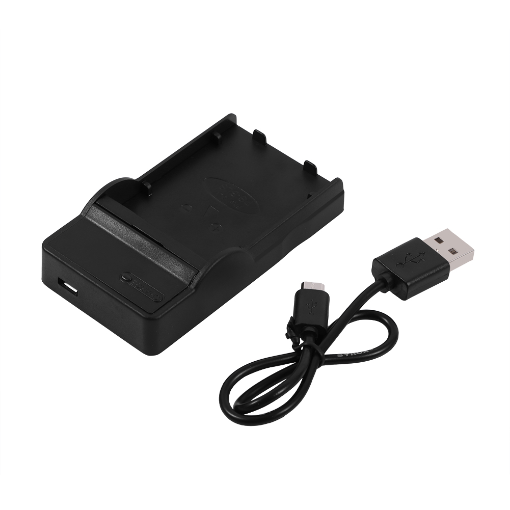 Usb-akkuladestation Mit Usb-kabel Für Olympus Bls1/bls5/bls50 Und Fuji Fnp140