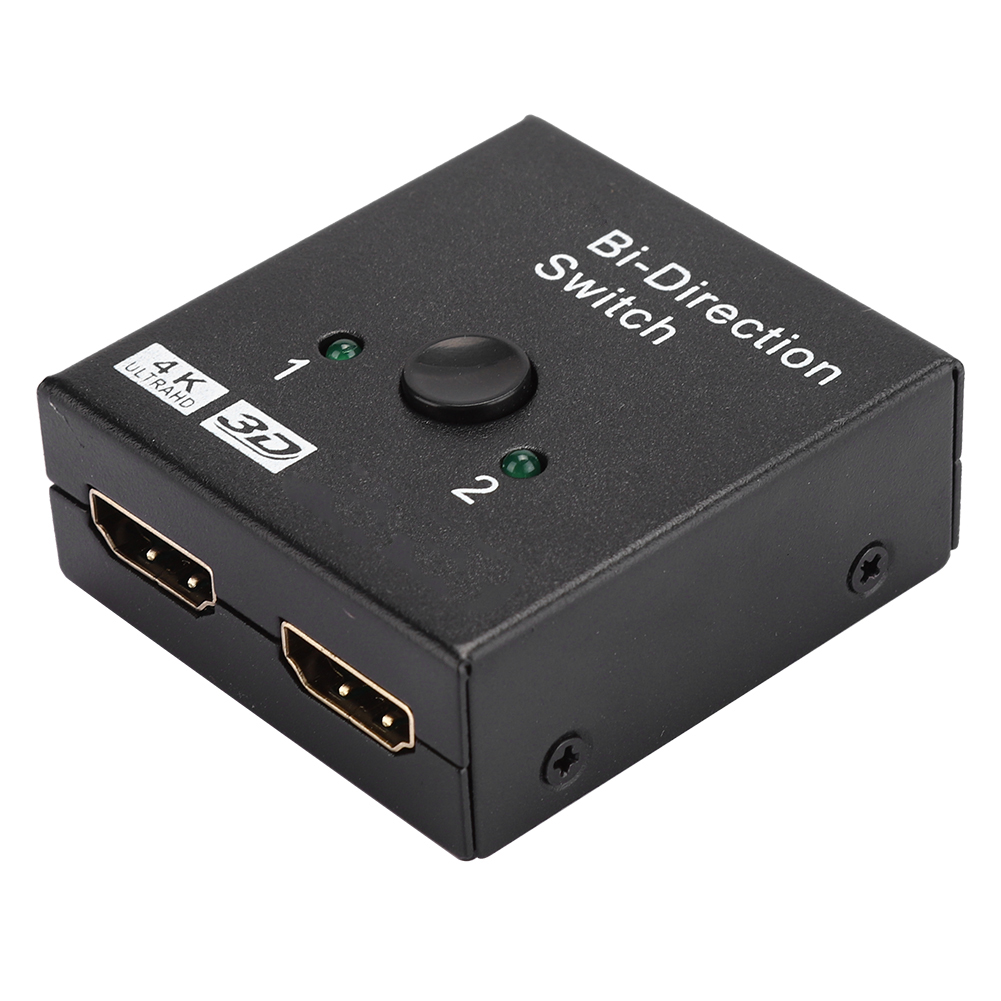 Schwarzer Bidirektionaler Hdmi-splitter/switch Für Hochauflösende Hd-geräte