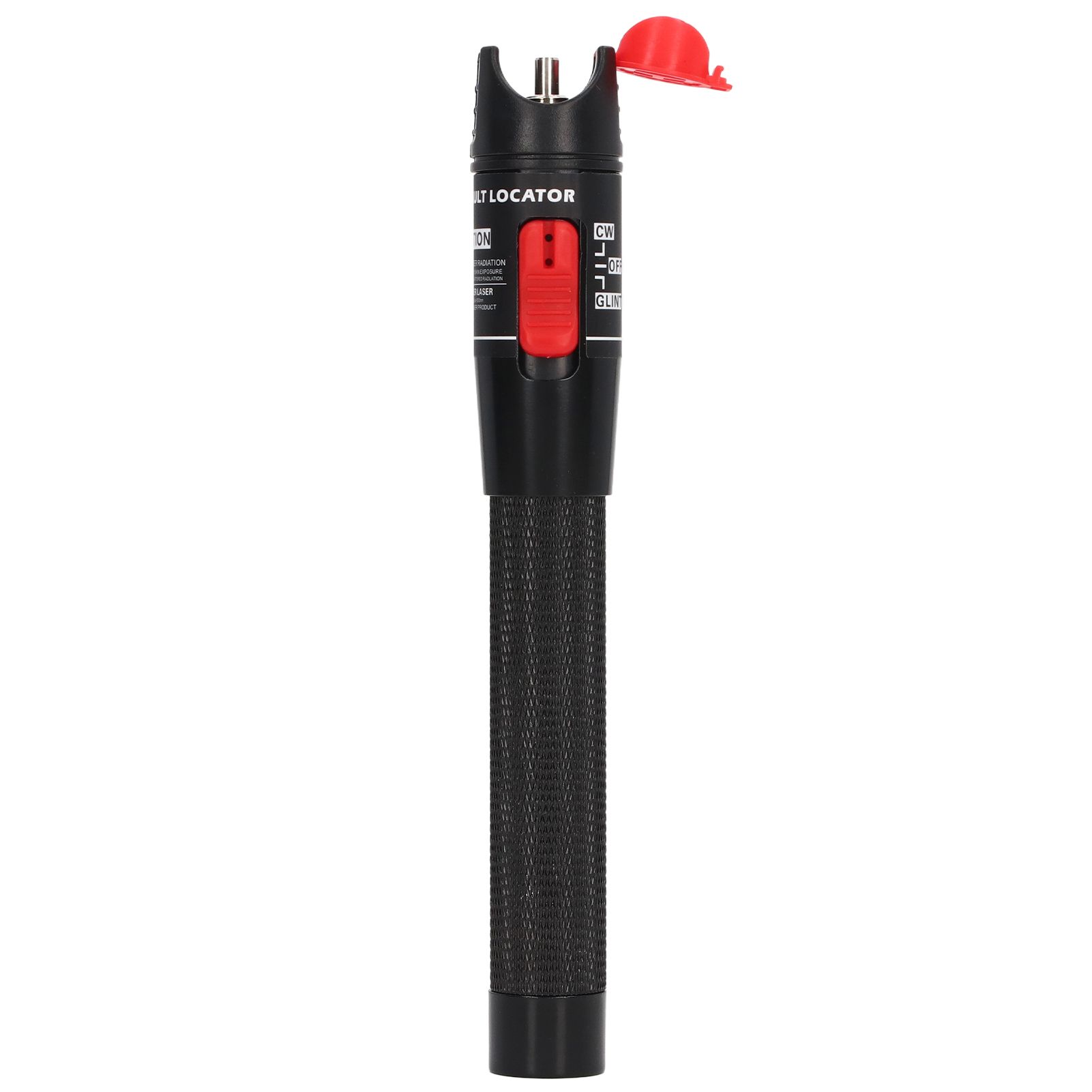 Optischer Glasfaser-fehlerortungsgerät Mit Schwarzem Glasfaserkabel, Rutschfestem Griff, Ht 50 Rotlicht-glasfaser-testerstift (über 50 Mw)