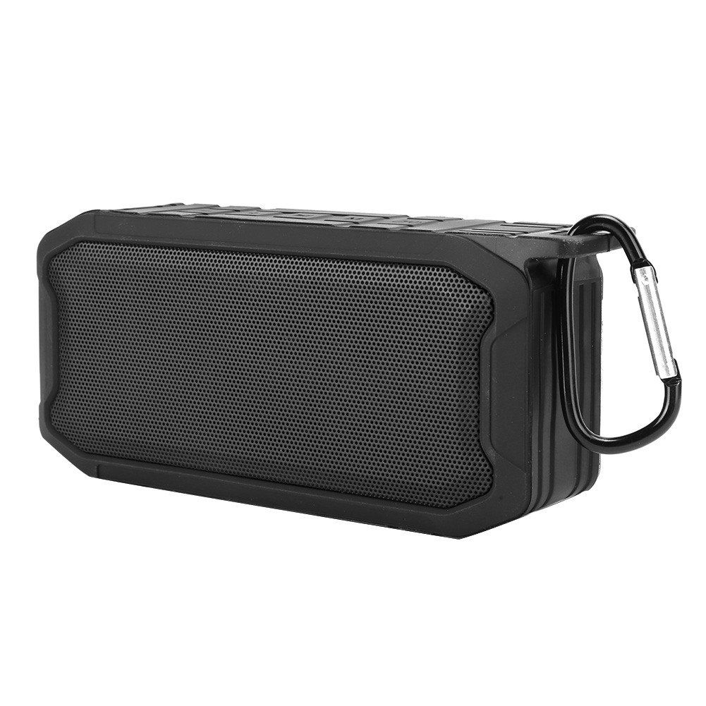 Tragbarer Bluetooth 5.0-lautsprecher (2 Stück) Mit Subwoofer, Ipx7 Wasserdicht, Stereo, Schwarz