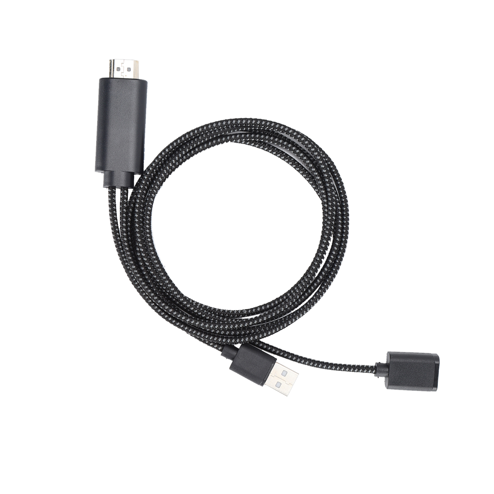 Usb-hd-tv-zu-hd-multimedia-schnittstellenkabel Für Android/ios-systeme (schwarz)