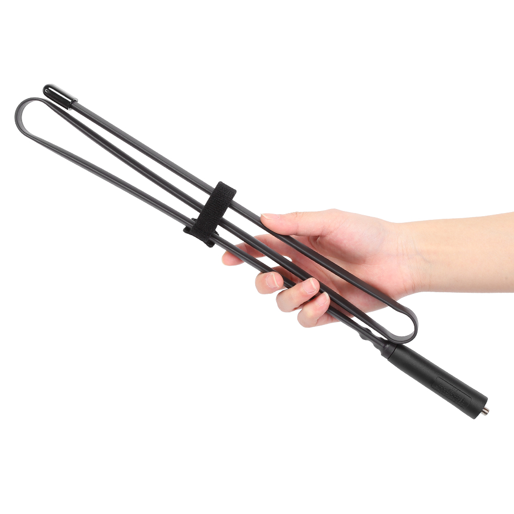 Sma®f 108 Cm (42,5 Zoll) Faltbare Walkie-talkie-antenne Für Zwei-wege-funkgeräte