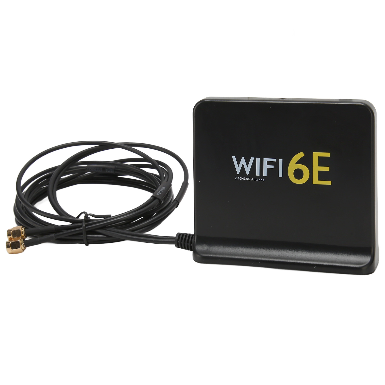 4dbi High Gain Omnidirektionale Wifi 6e Antenne Für 2,4 Ghz Und 5,8 Ghz Wifi Netzwerkkarten Mit Sma-anschluss, Schwarz.