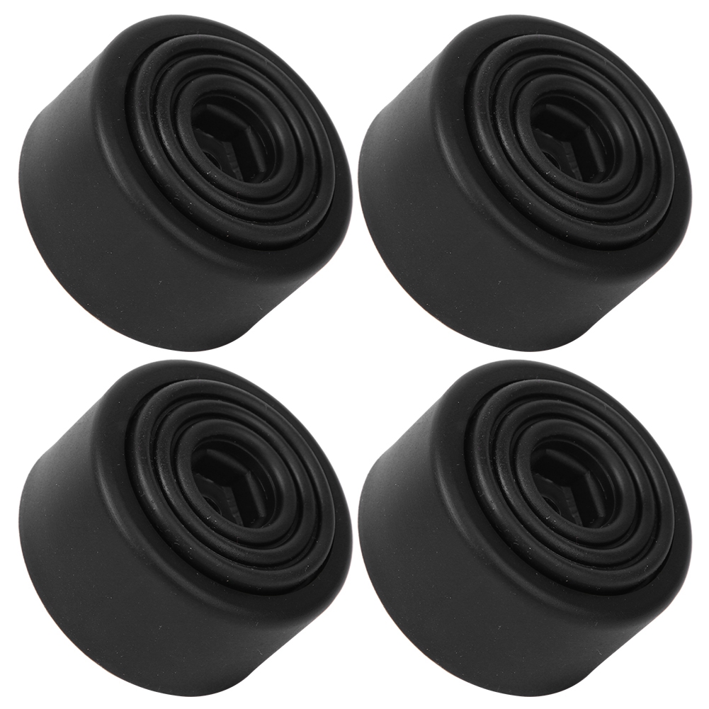 Set Mit 4 Runden Sofafüßen, Schwarzen M8-schrauben, Höhenverstellern, Möbel- Und Schrankzubehör, 35 Mm