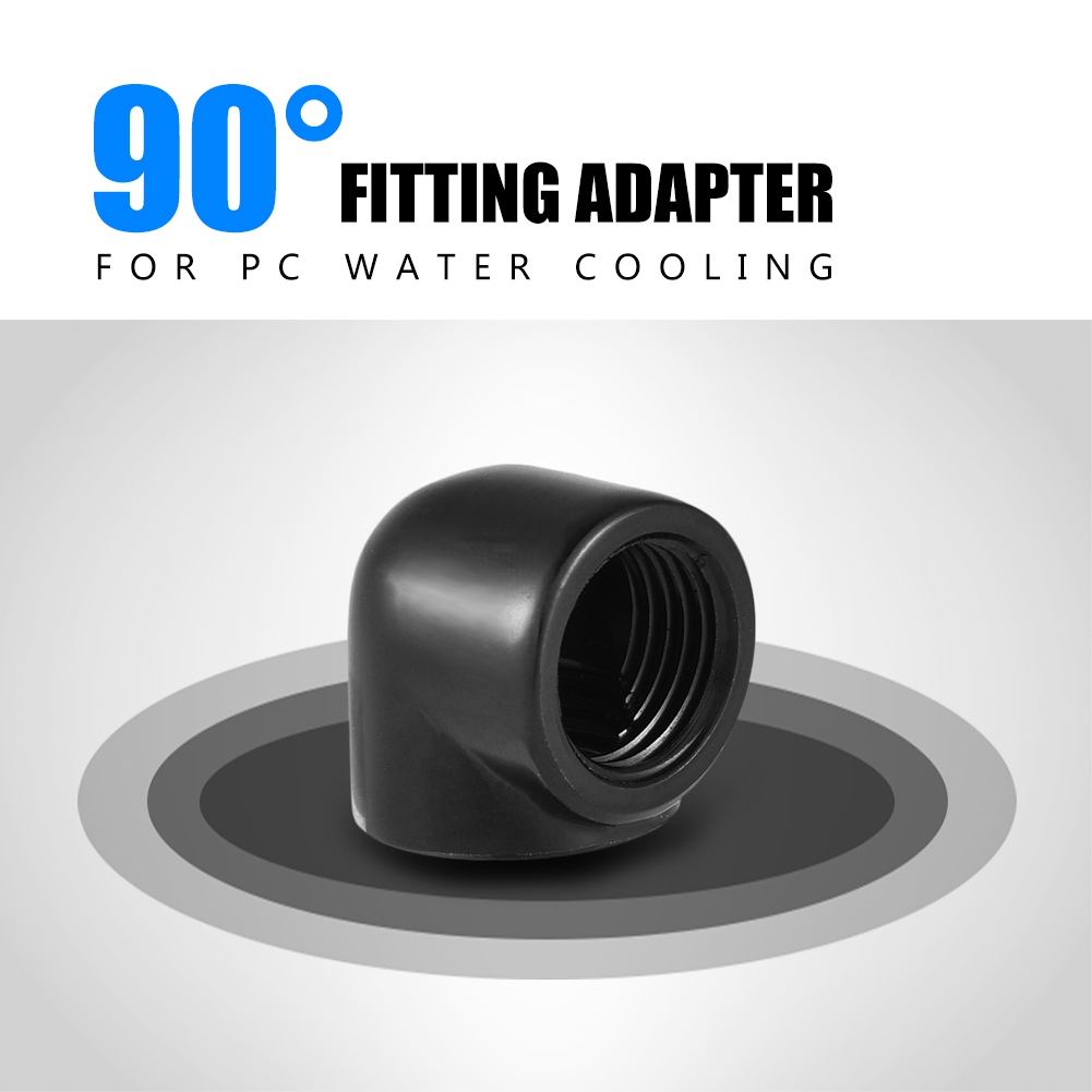 90-grad-adapter, G1/4-gewinde, Für Pc-flüssigkeitskühlsysteme (innengewinde Auf Innengewinde)