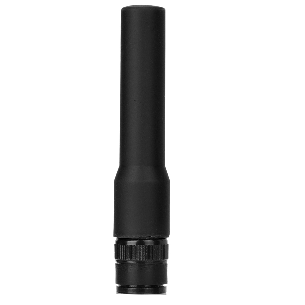 Kurze, Flexible Dualband-silikonantenne Sf-20 Bnc-stecker 144/430 Mhz Für Mobile Amateurfunkgeräte (schwarz)