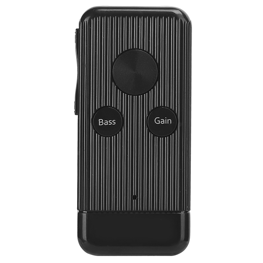 Bluetooth-audioempfänger-adapter Für Speicherkarten, Rauschunterdrückung Und Tiefe Bässe, Montagezubehör, Schwarz