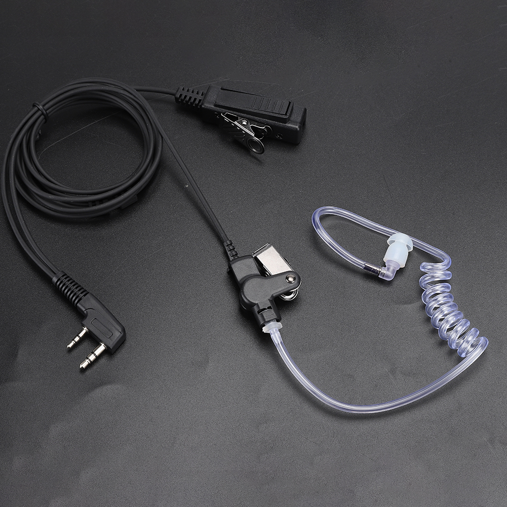 3,5-mm-/5-mm-walkie-talkie-ohrhörer/mikrofon Mit Akustikschlauch