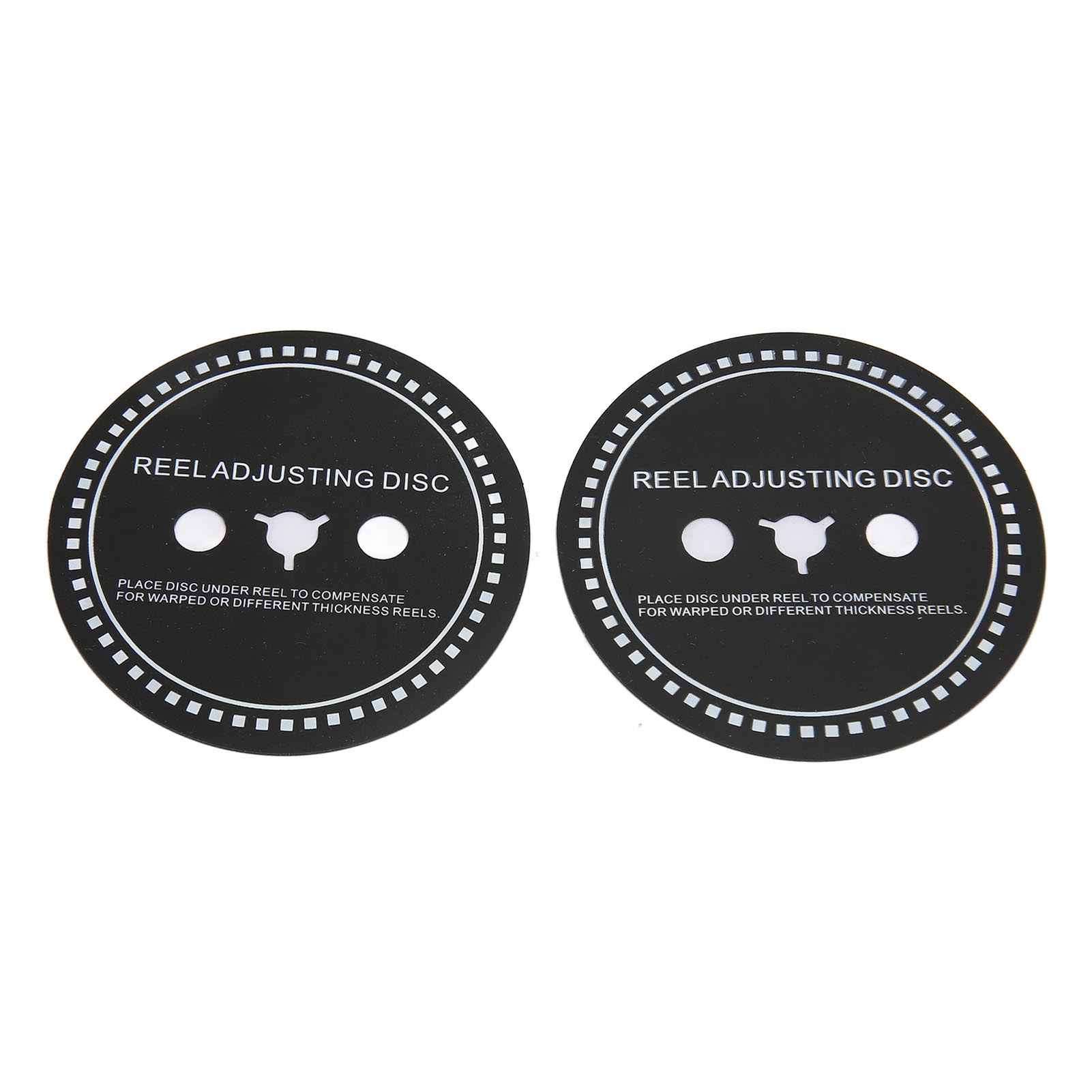 2 Schwarze Silikon-adapterscheiben Von Nab Hub, 1 Mm (0,039 Zoll) Dick, Für Spulentonbandgeräte