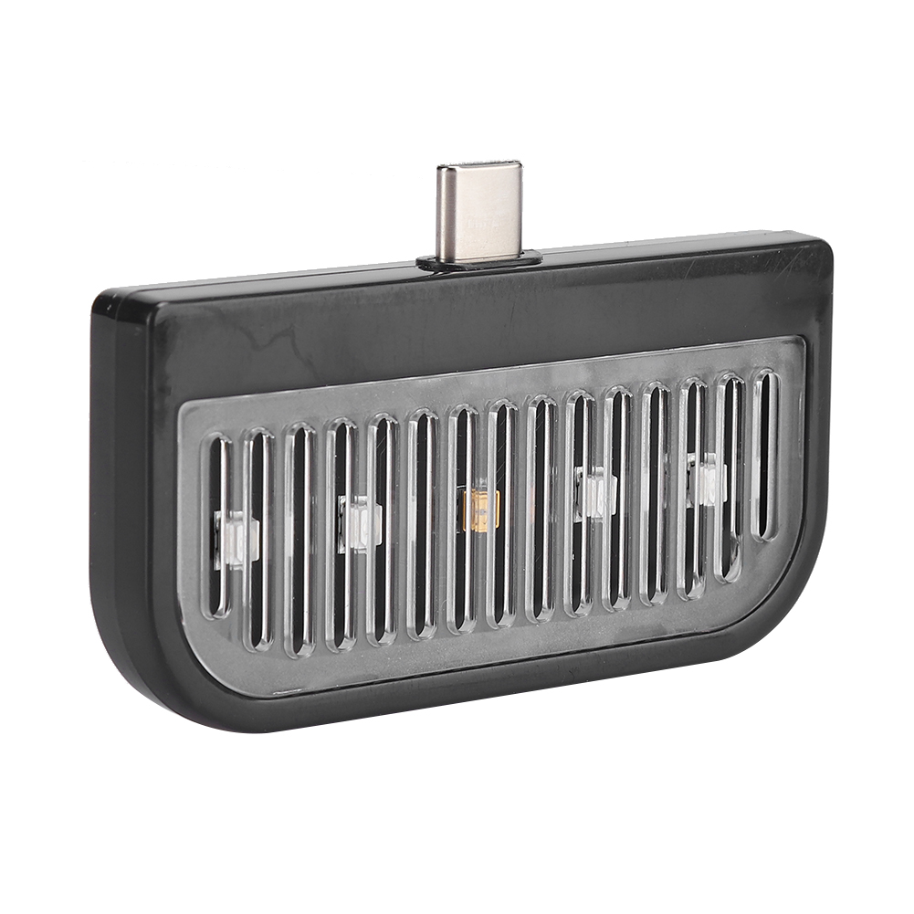 Kompaktes, Leichtes Abs-gehäuse, Usb-c-anschluss, Einfache Bedienung, Hocheffiziente Uv-reinigung, Tragbare Uv-lampe, Schwarz