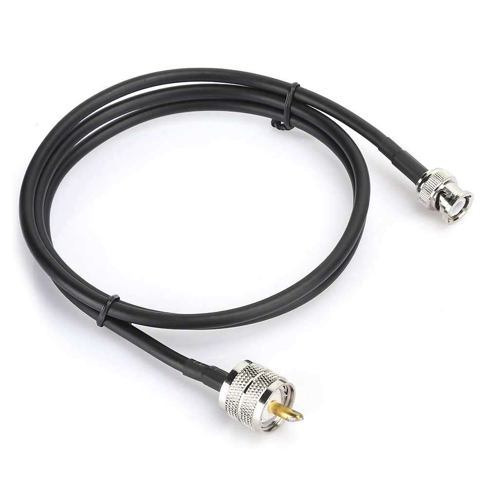 1 M Uhf-koaxialkabeladapter, Pl259-stecker Auf Bnc-stecker