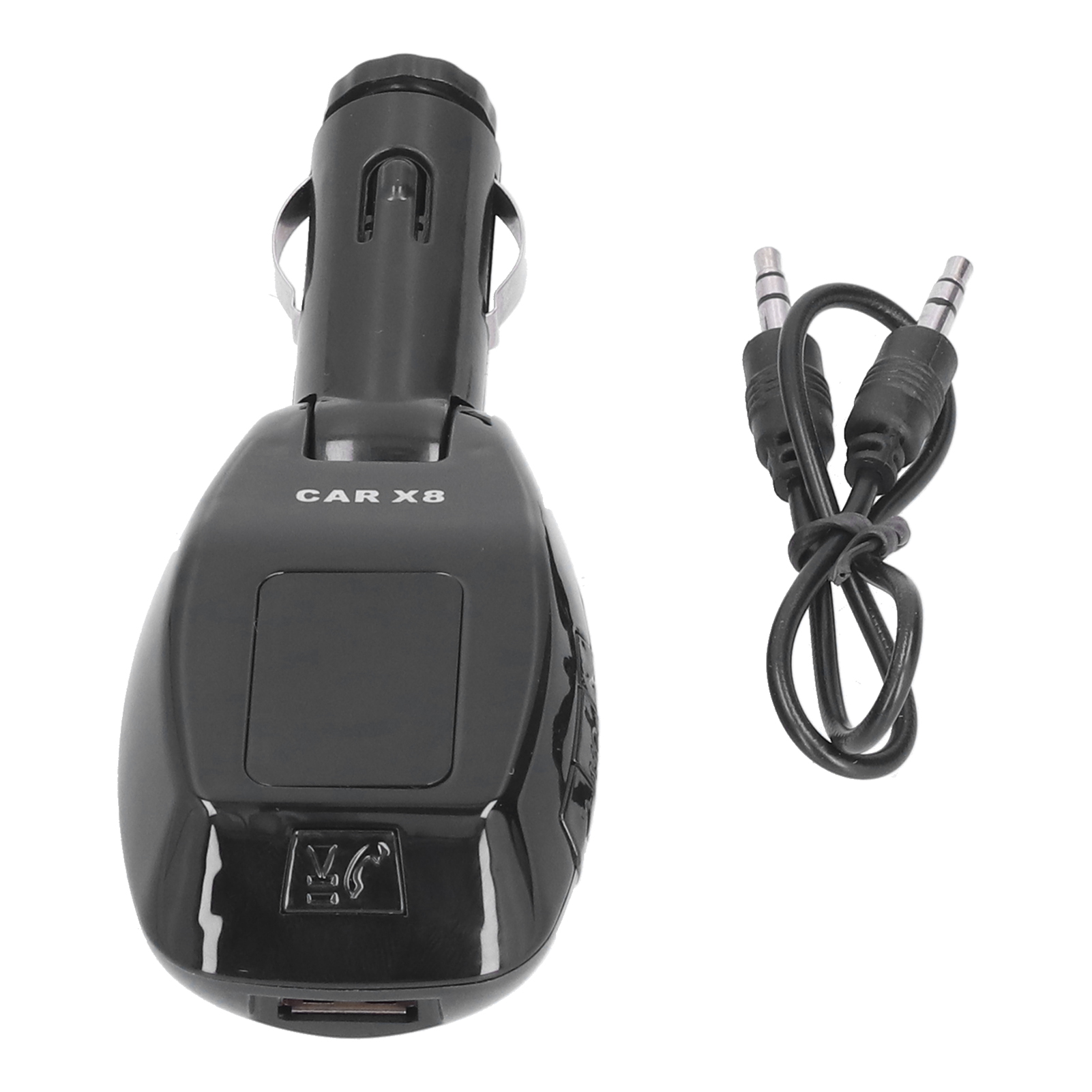 X8 Bluetooth-kfz-adapter, Bluetooth 5.0 Fm-transmitter Mit Sprachansagemodulator, 12–24 V Dc-netzteil