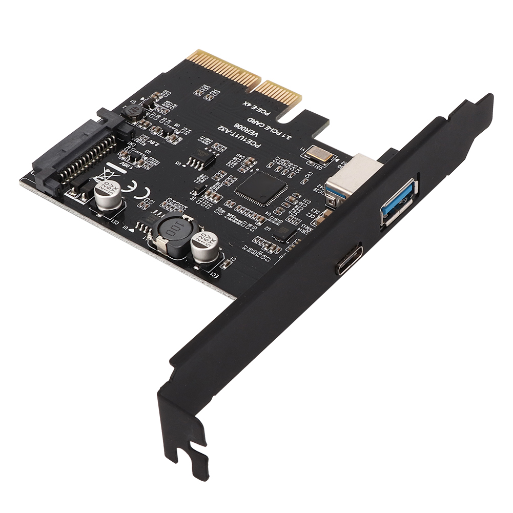 Usb 3.1 Typ-c + Typ-a Erweiterungskarte Für Desktop-pcs, 10 Gbit/s, Windows-kompatibel