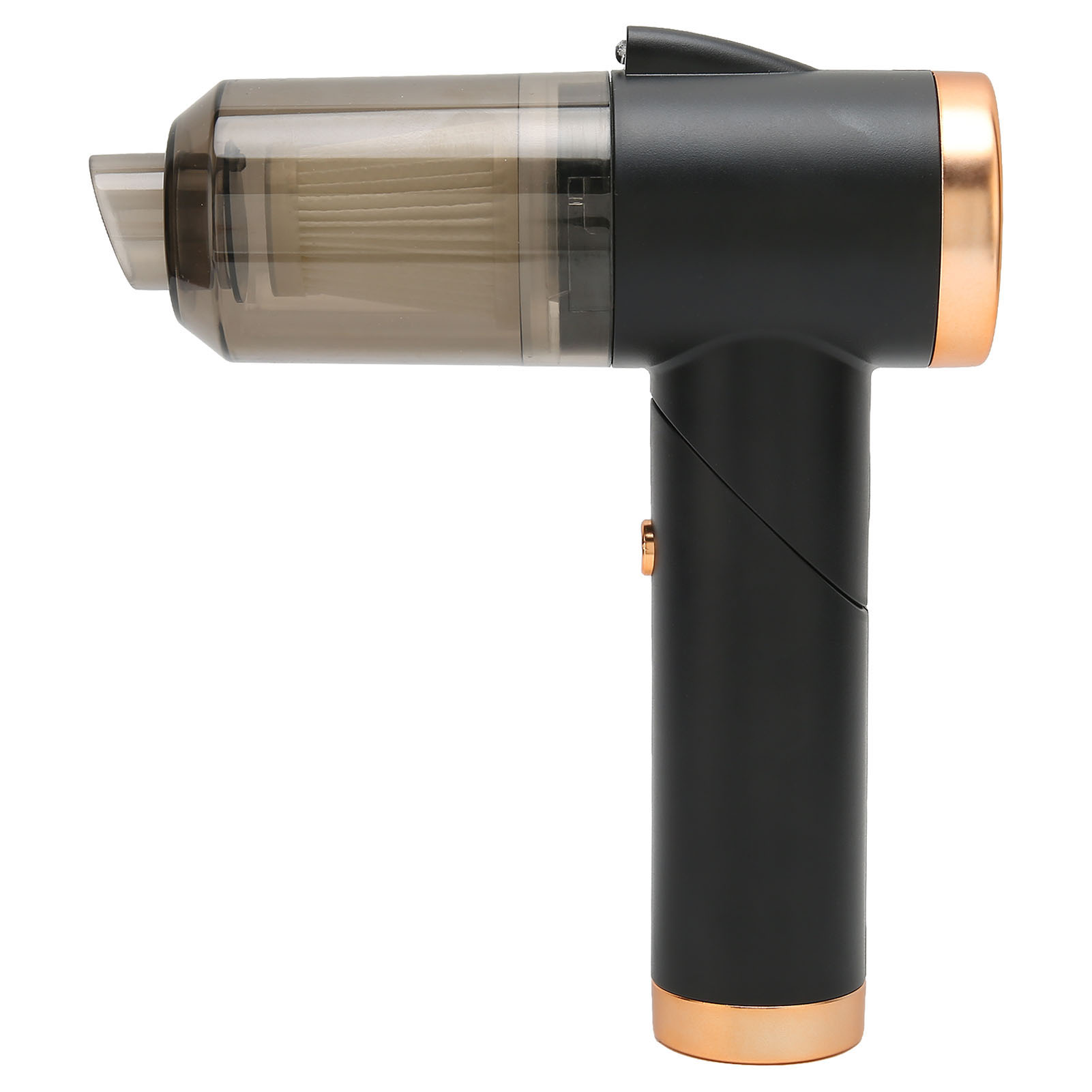 Tragbarer, Kabelloser Staubsauger, Um 90° Faltbar, Mit 4000 Mah Akku, 9000 Pa Saugleistung, Integriertem Led-licht Für Den Einsatz Im Auto Und Zu Hause (schwarz).