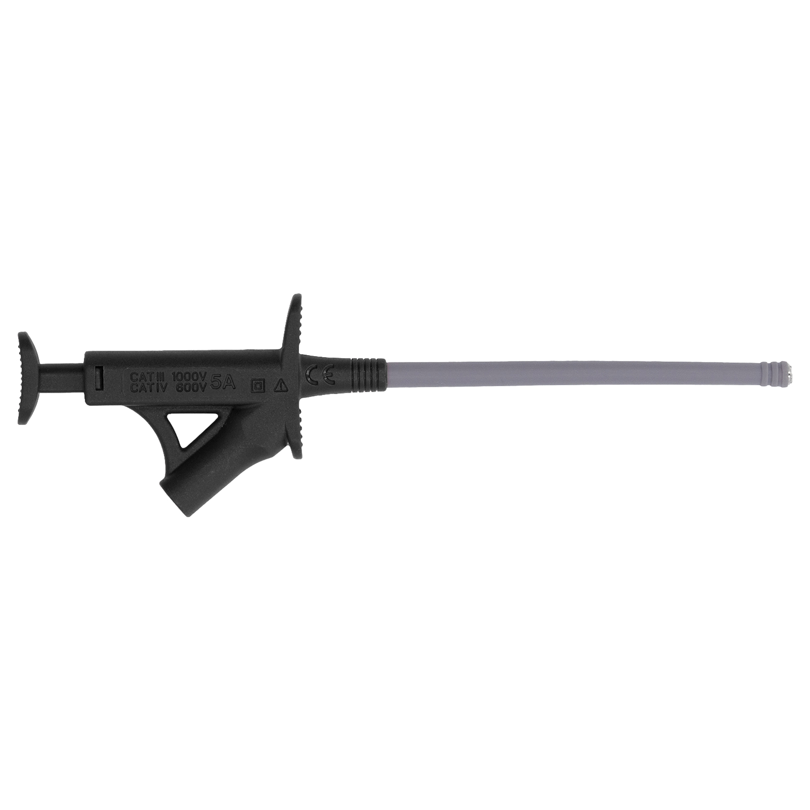 Krokodilklemmen-messleitungen, Multimeter-anschlussleitungen, Automatische Strommessung, Flexibel, J.30042, 4 Mm Bananenstecker (schwarz)