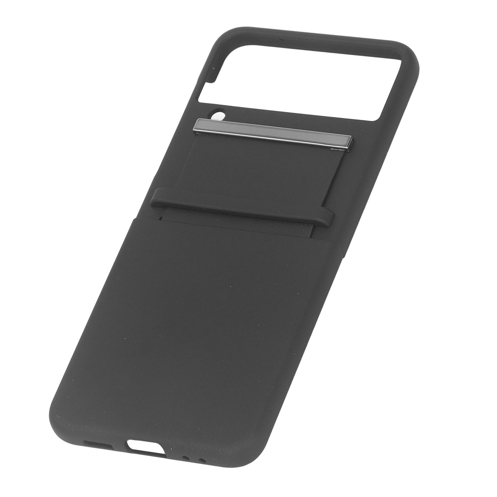 Stoßfeste, Kratzfeste Und Faltbare Handyhülle Mit Handschlaufe, Schwarz, Für Galaxy Z Flip 4