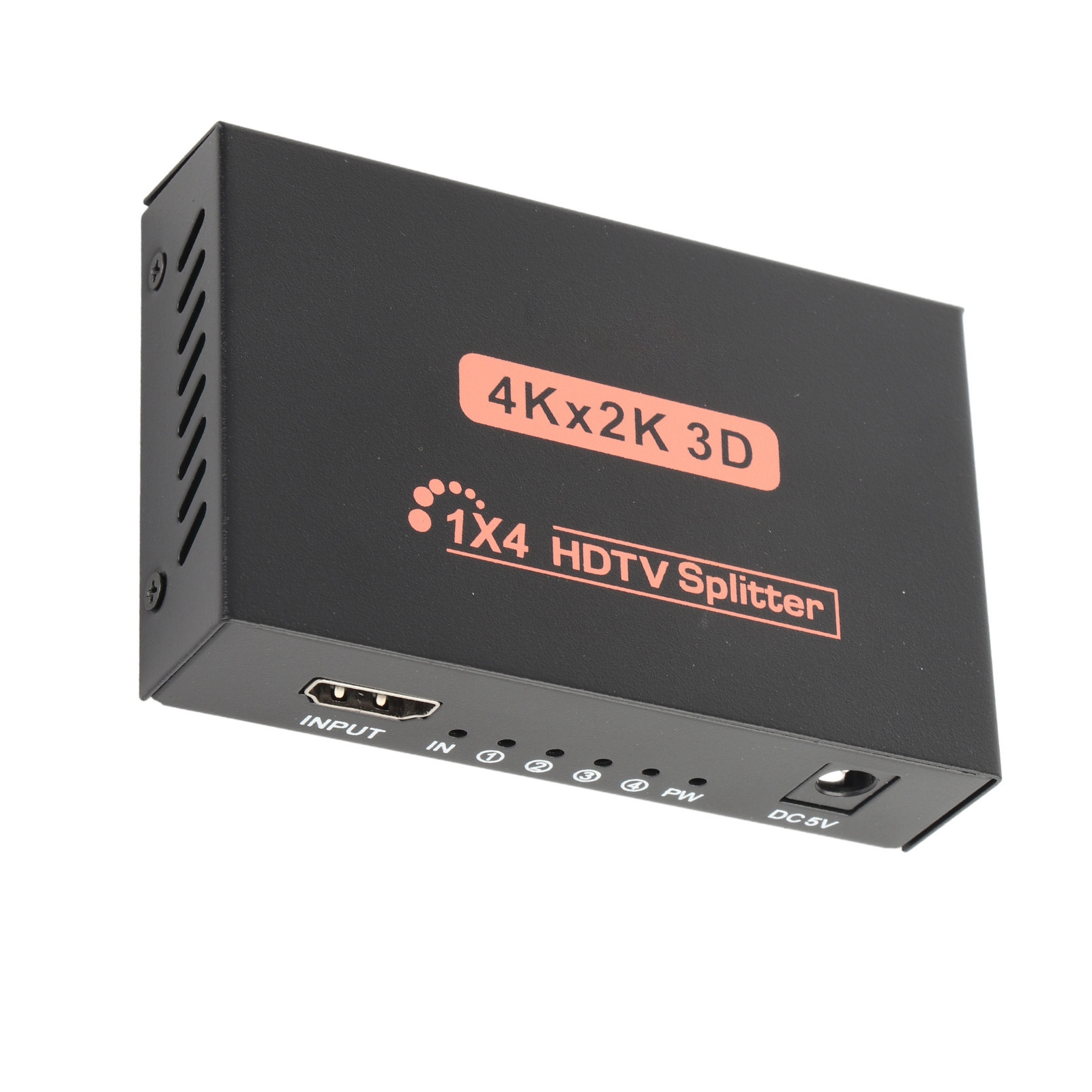 1-eingang, 4-ausgang Hd-multimedia-interface-splitter, 4k-audio- Und Videoverteiler, Spiegeladapter, 100–240-v-stecker