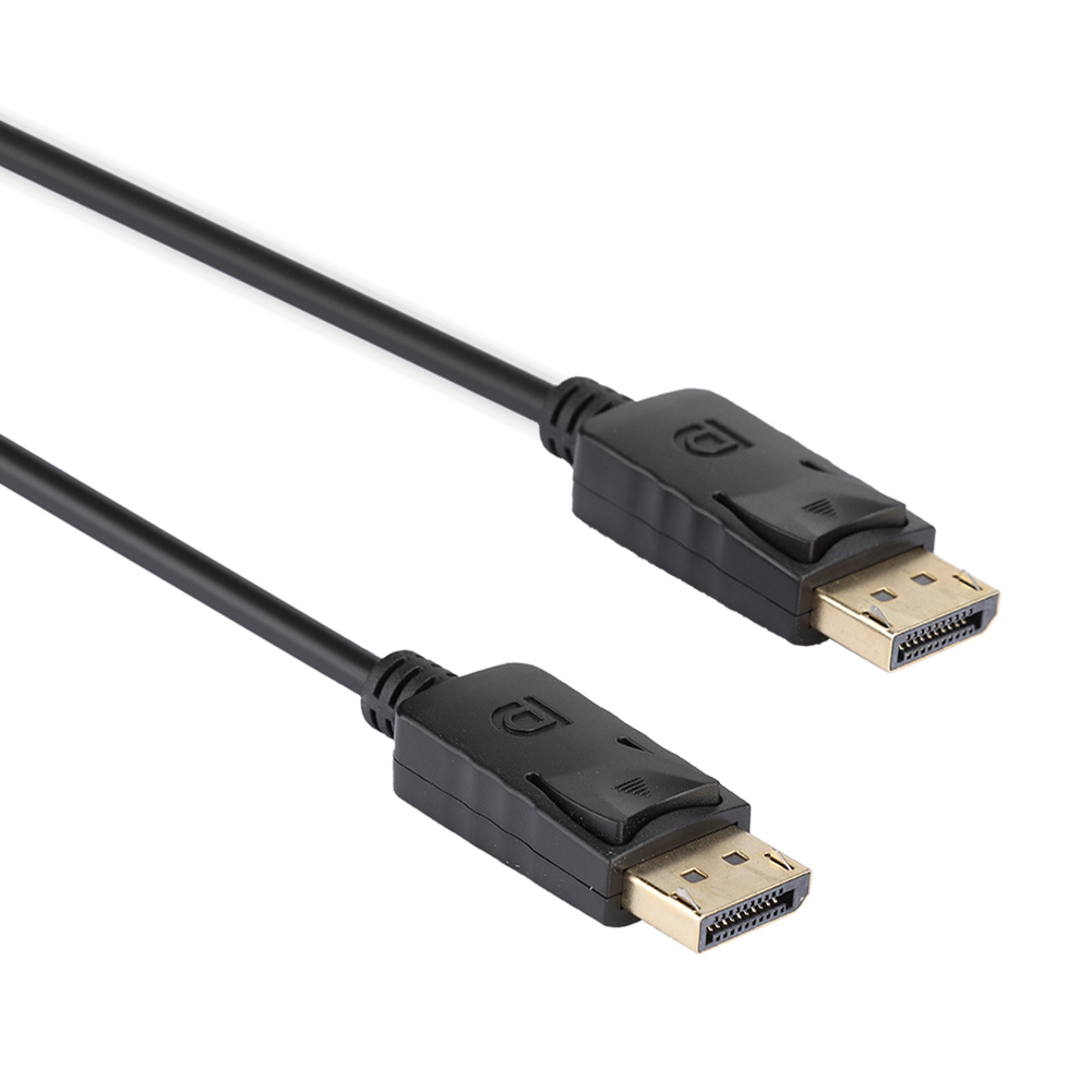1,8 M Displayport-adapterkabel (dp Auf Dp) – Schwarz – Handy-zubehör