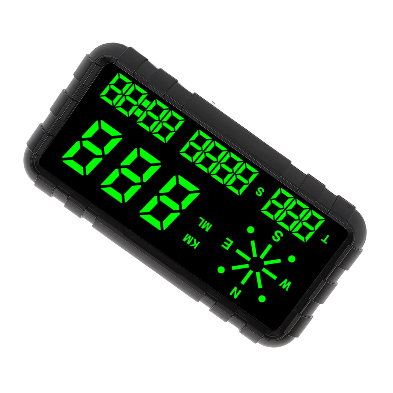 Head-up-display (hud), Digitaler Tachometer, Gps, Kompass, Müdigkeitswarner, Universell Für Pkw, Transporter Und Suvs