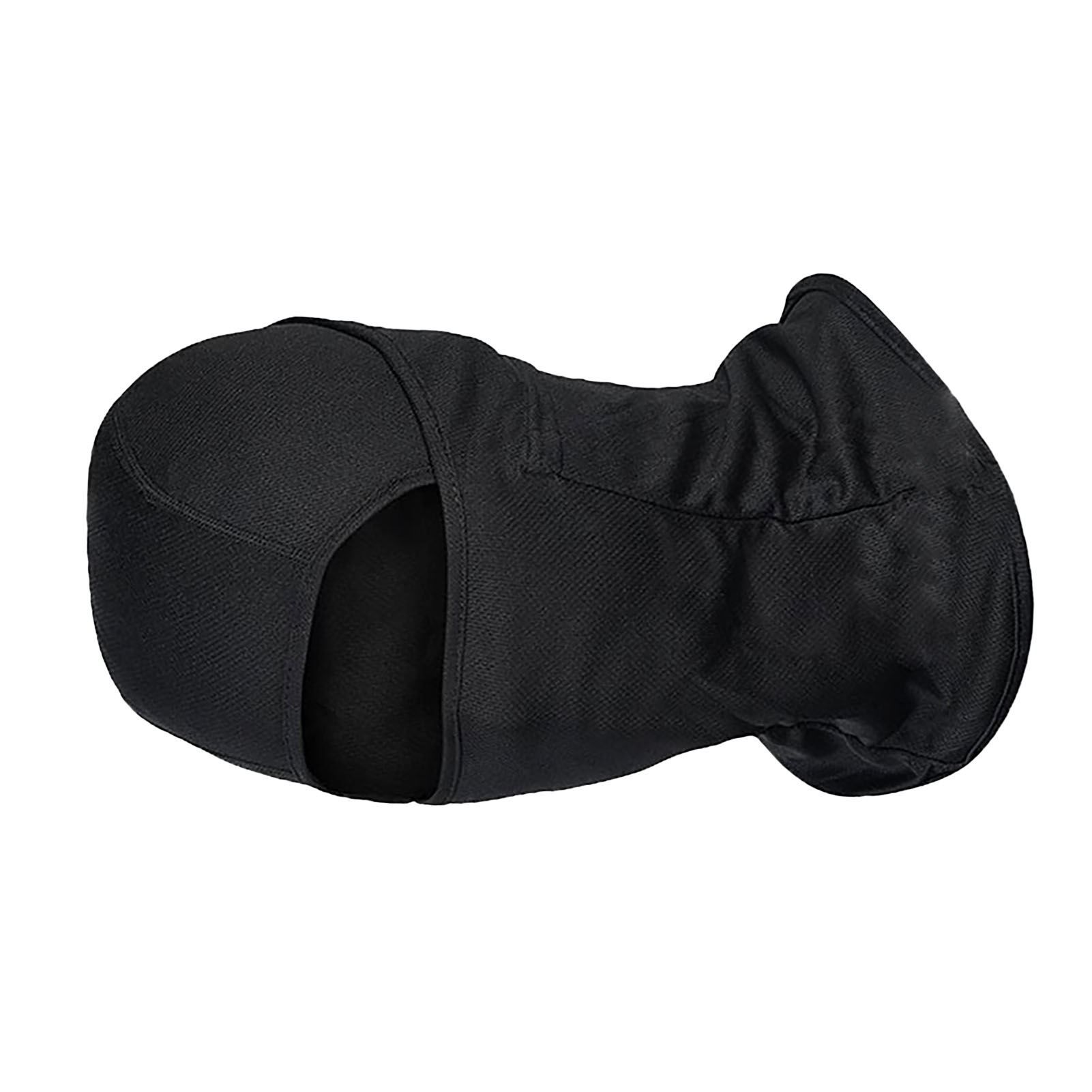 Winddichte Fahrrad-sturmhaube, Nackenwärmer Aus Polyester, Schwarz, Ideal Für Outdoor-sportarten.