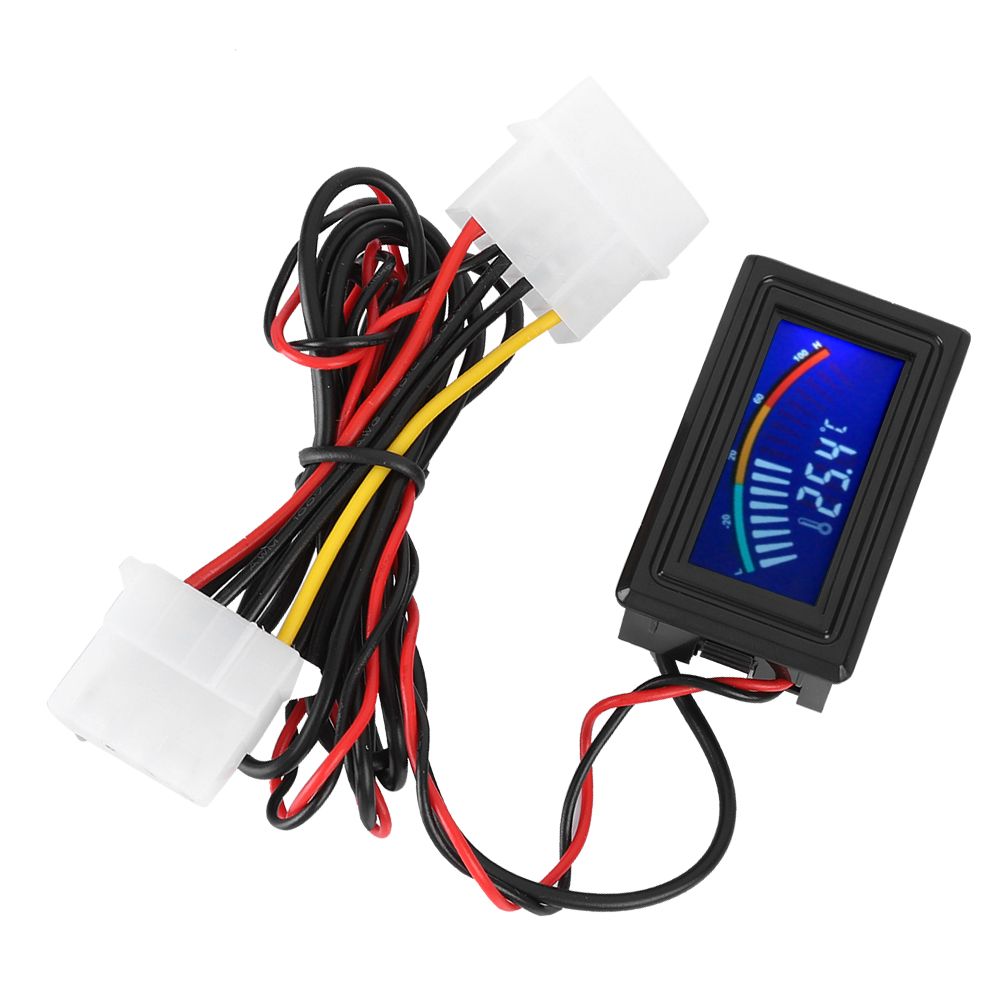 Digitales Wasserthermometer Mit Lcd-anzeige Und Nadeltemperaturanzeige, 5v-24v