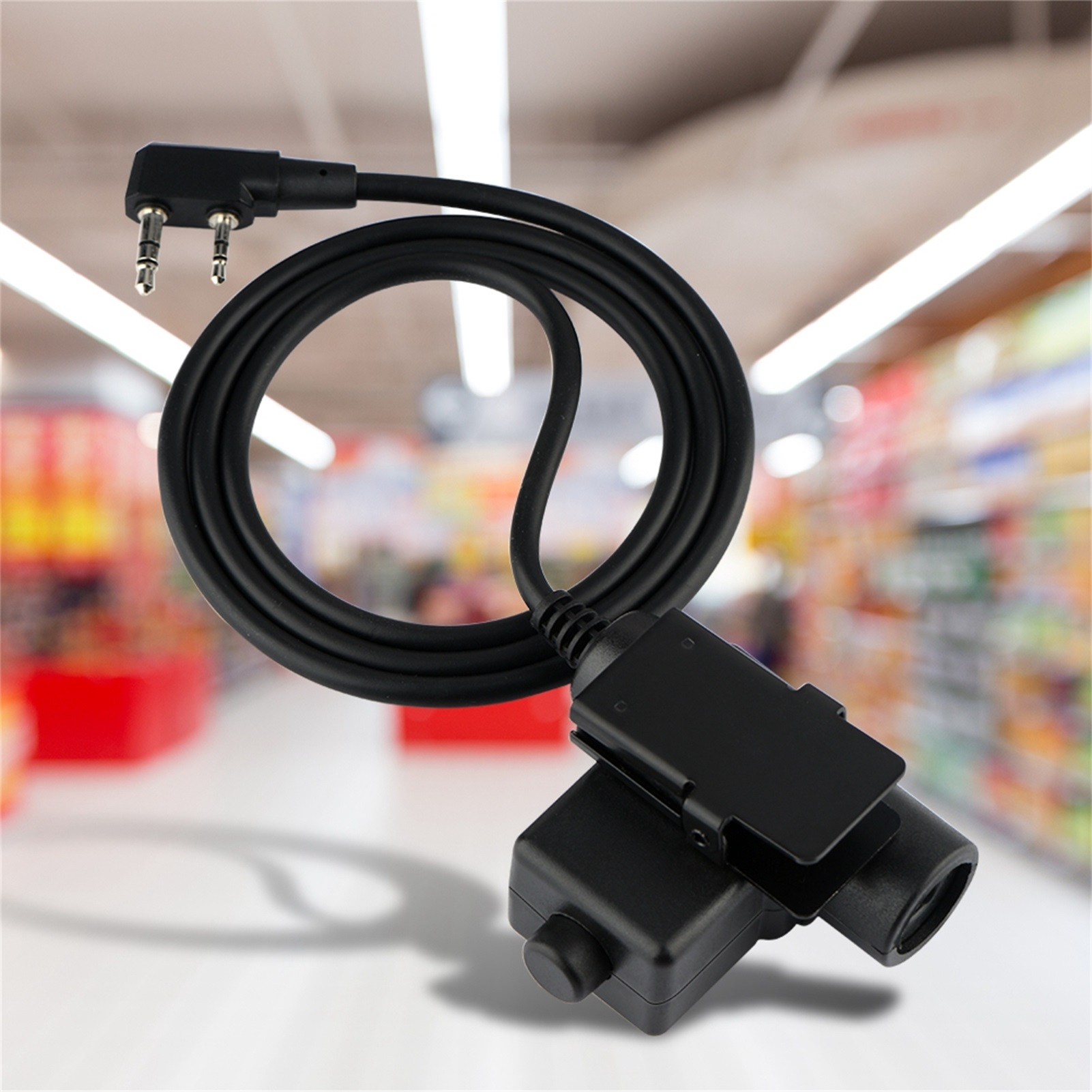 Ptt-kabeladapter Für U94 2-pin-walkie-talkies, Outdoor-zubehör, Kompatibel Mit Dem Taktischen Headset Z