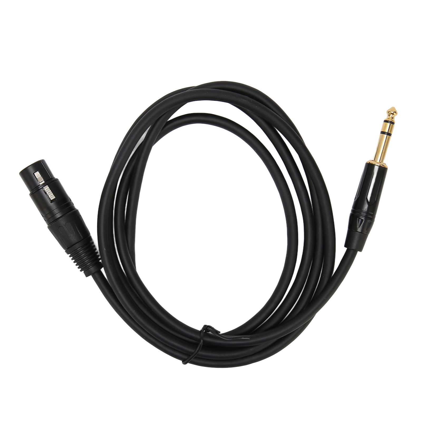 Hochwertiges Xlr-buchse-auf-6,35-mm-trs-klinkenkabel (1/4 Zoll), Symmetrisches Stereo-verbindungskabel, 1 M / 3,3 Fuß