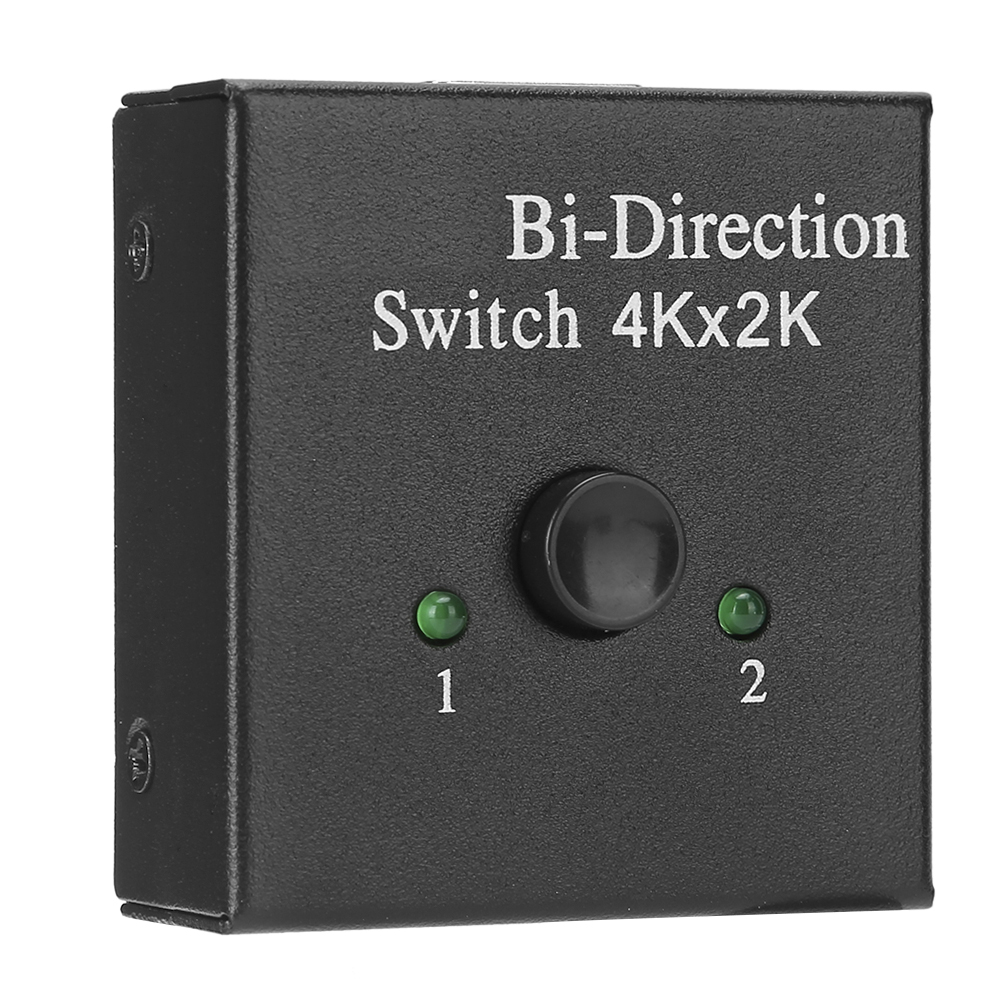 Bidirektionaler Hdmi-konverter, Switch, Hdmi-splitter, 1 Eingang 2 Ausgänge Videoadapter (schwarz)