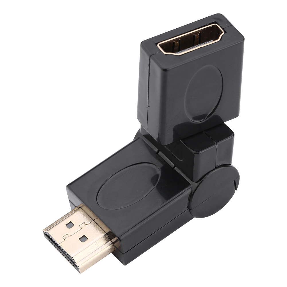 360° Drehbarer Und Verstellbarer Hdmi-stecker Auf Hdmi-buchse Konverteradapter