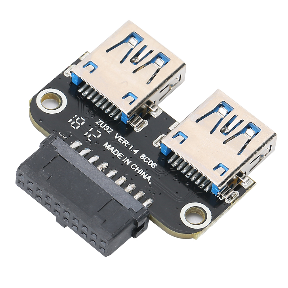 Integrierter Usb 3.0 Auf 19-poligen/20-poligen Usb-buchse-auf-usb-buchse-verlängerungsadapter