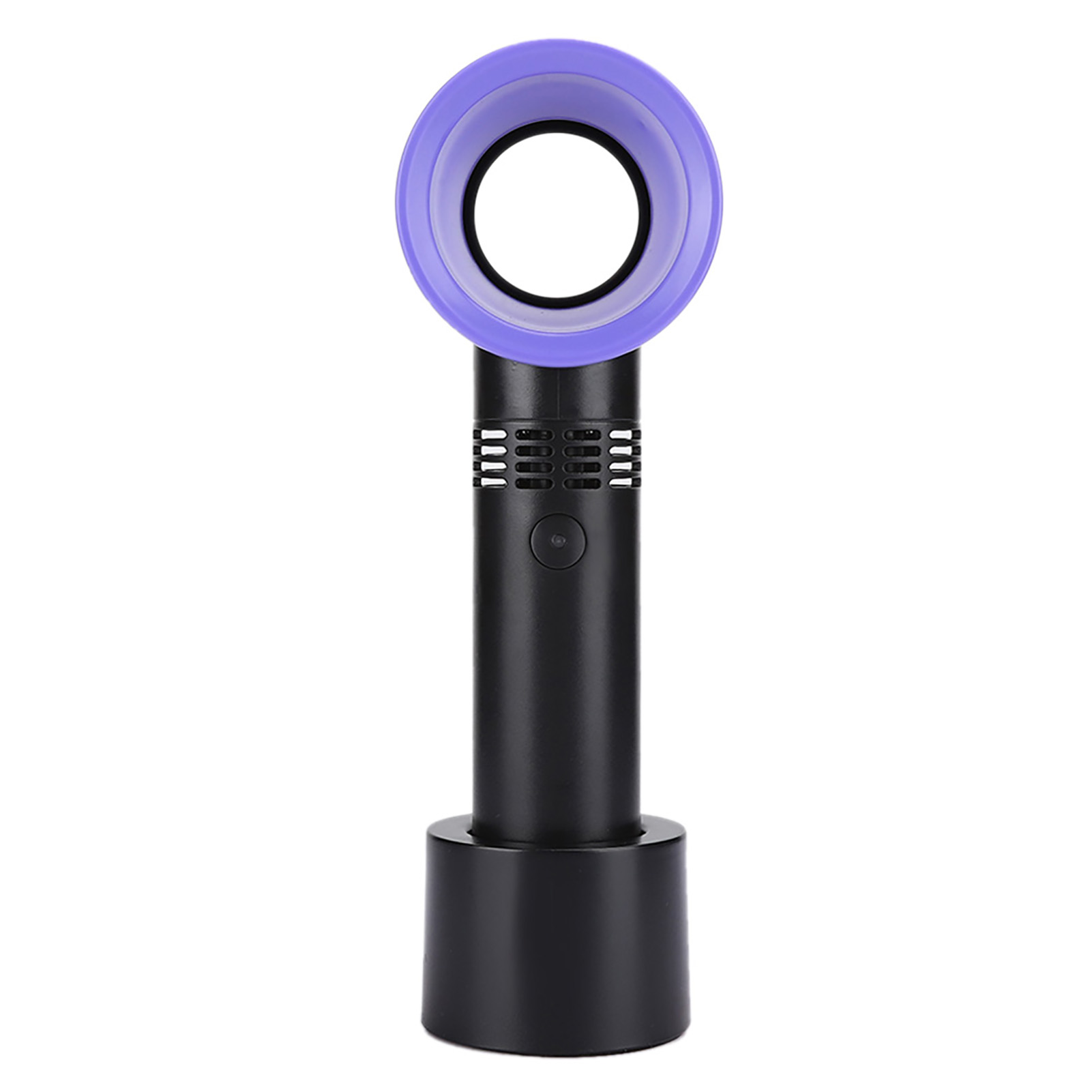 Mini-tragventilator Ohne Rotorblätter, Wiederaufladbar Über Usb, Ideal Für Den Einsatz Zu Hause Und Im Freien (schwarz)