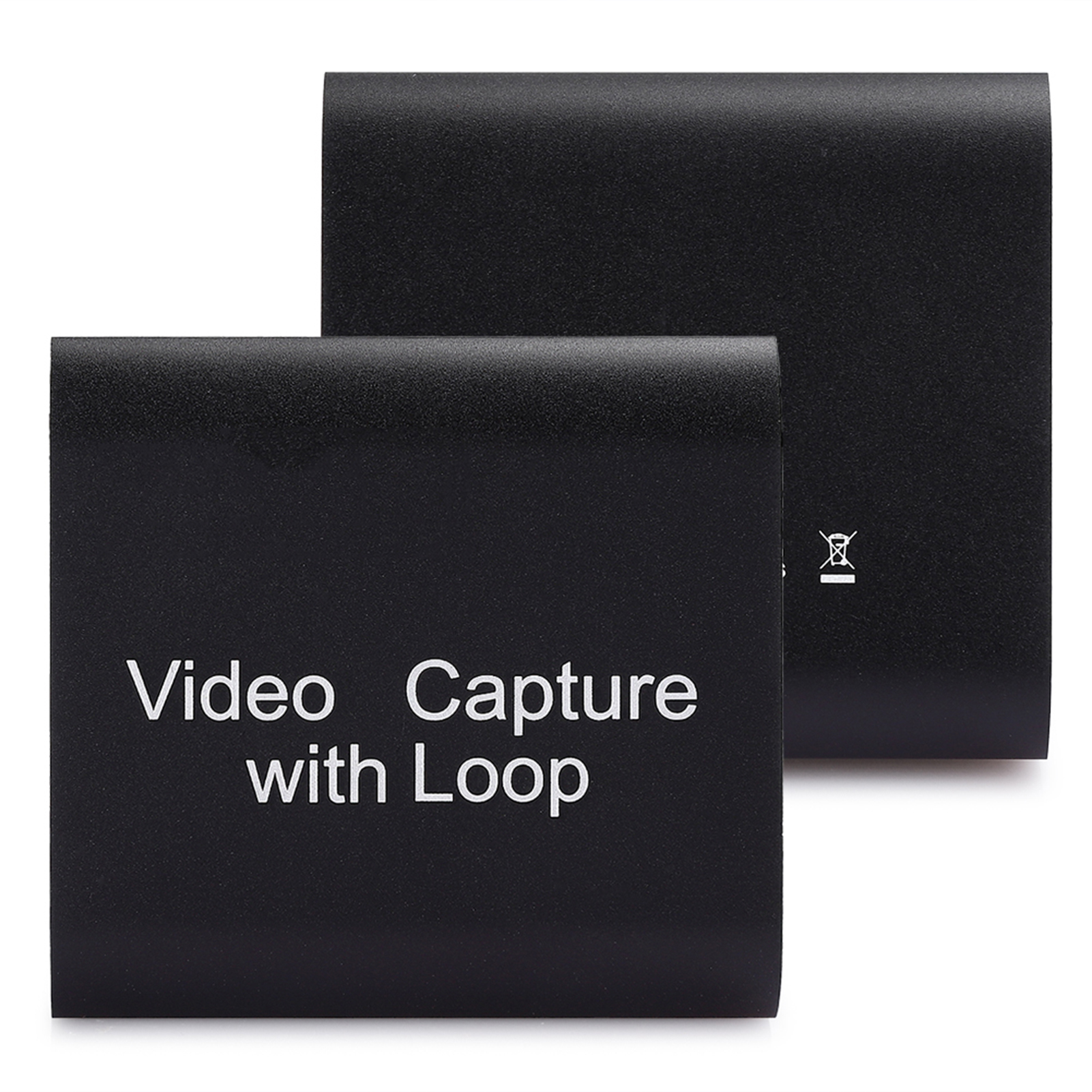 Hdmi-aufnahmekarte Mit Usb 2.0-loop-ausgang, Collector Streaming, Echtzeit-live-videoaufzeichnung (schwarz)