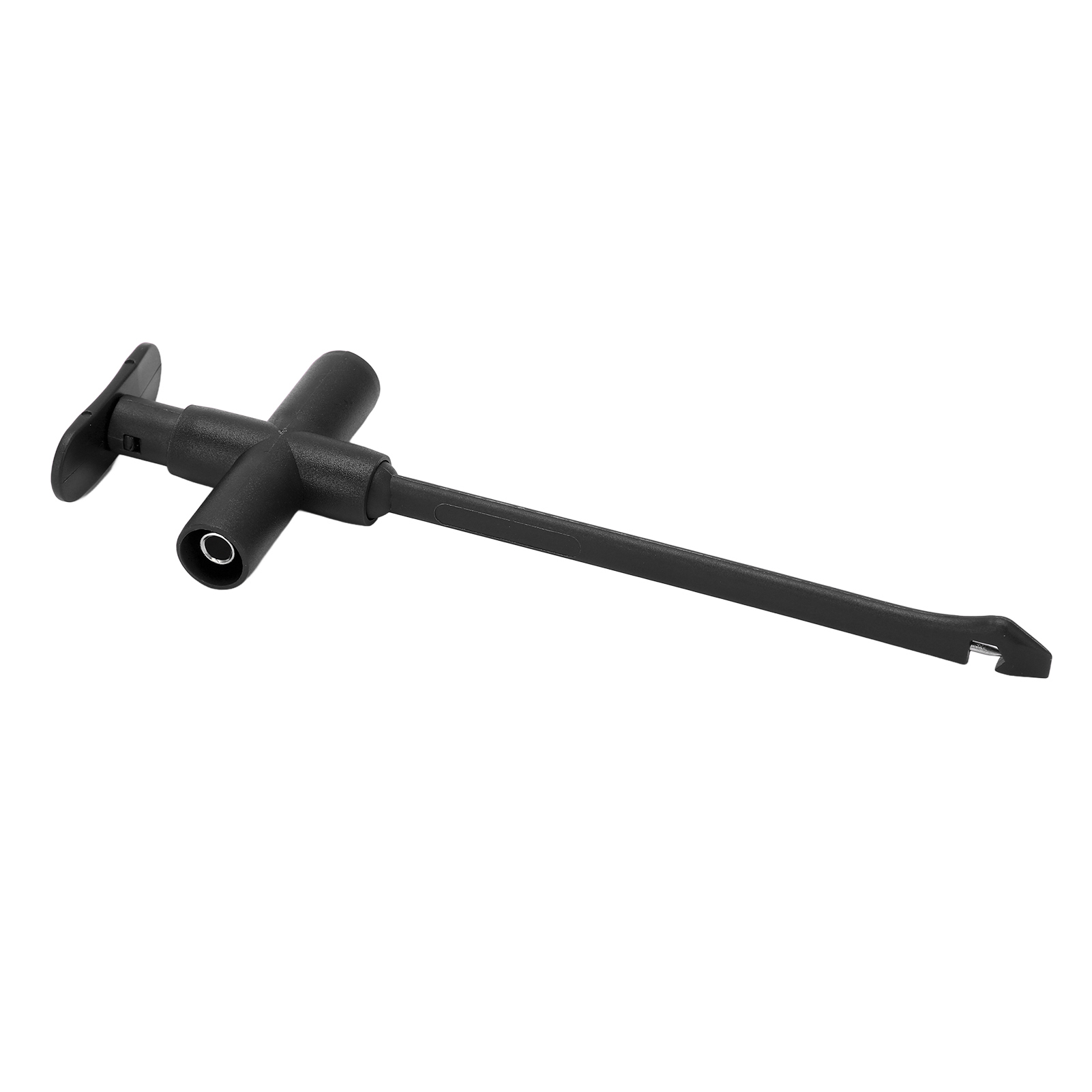 J.30022 Stanzprüfklemme Mit 4-mm-bananenstecker, Universelles Prüf- Und Reparaturwerkzeug Für Multimeter, Schwarz