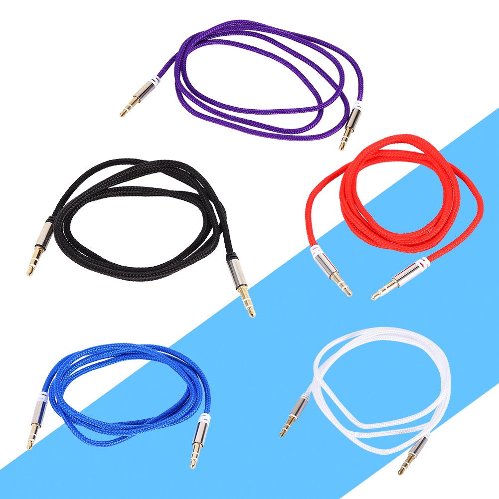 3,5-mm-aux-klinkenstecker-adapterkabel (stecker Auf Stecker) Für Autoradio, Stereokabel