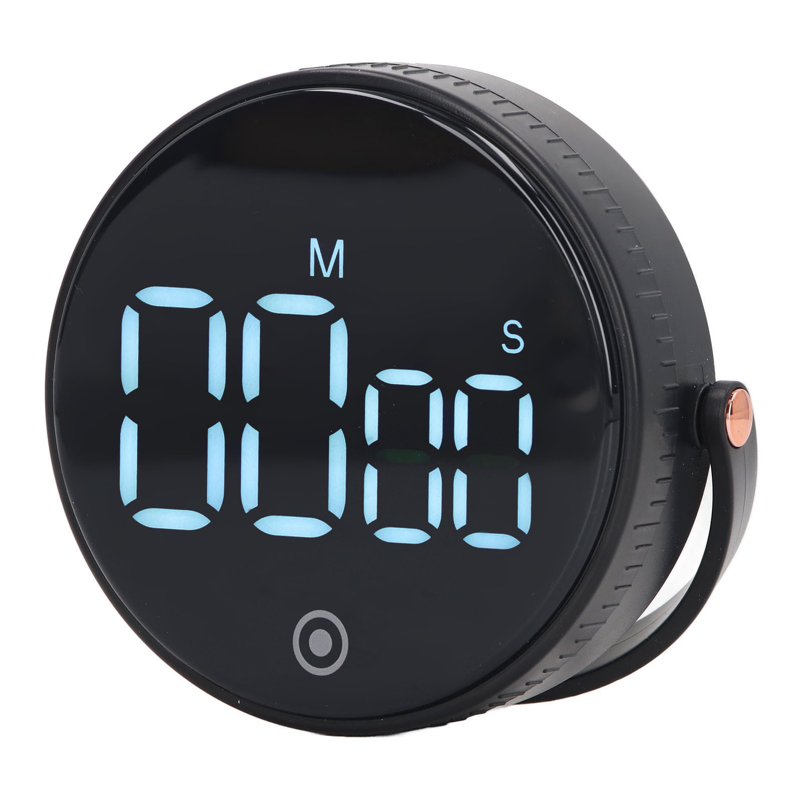 Magnetischer Digitaler Küchentimer Mit Großem Led-display, Einstellbarem Countdown, Einstellbarer Lautstärke, Schwarz, Ideal Für Kinder Und Klassenzimmer.