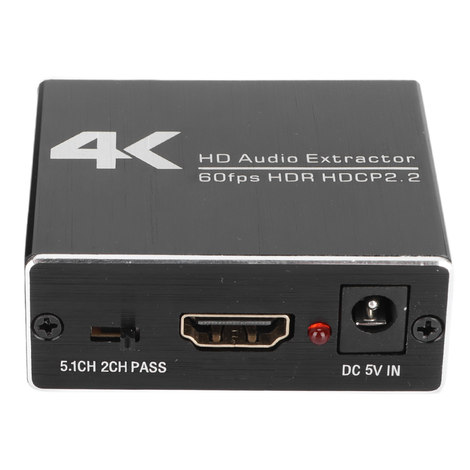 Ay78v20 4k Hd Zu Hd Multimedia-interface Audio-extraktor Audio-splitter 3,5 Mm Audioausgang