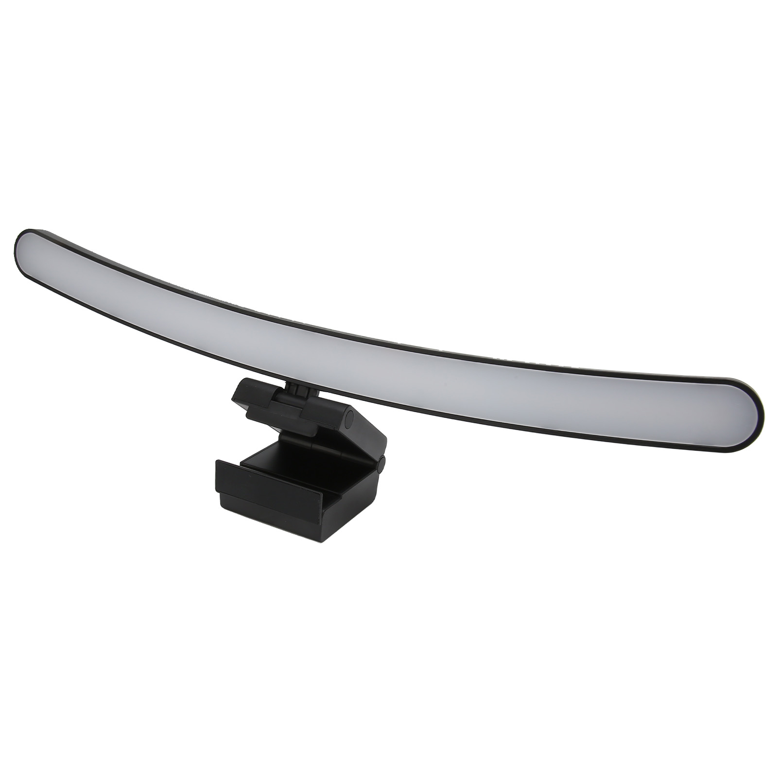 Gebogene Lichtleiste Für Computermonitore, Stufenloses Dimmen, 3 Farbtemperaturen, Touch-steuerung, Usb-c-anschluss, Desktop-monitorlampe