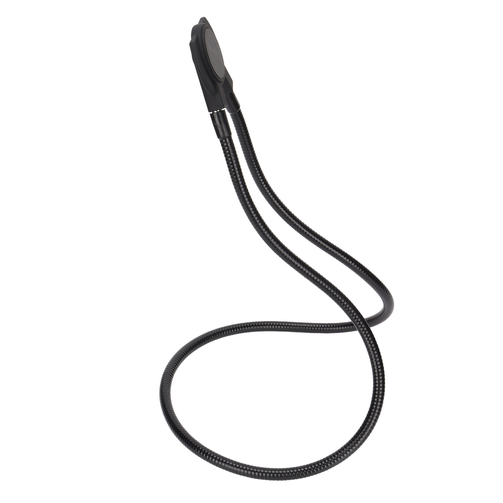 Schwarzer, Faltbarer, Tragbarer Magnetischer Handyhalter, Der Um Den Hals, Im Bett, Im Büro Oder Im Auto Getragen Werden Kann. Ideal Für Die Verwendung Im Bett, Im Büro Oder Im Auto.