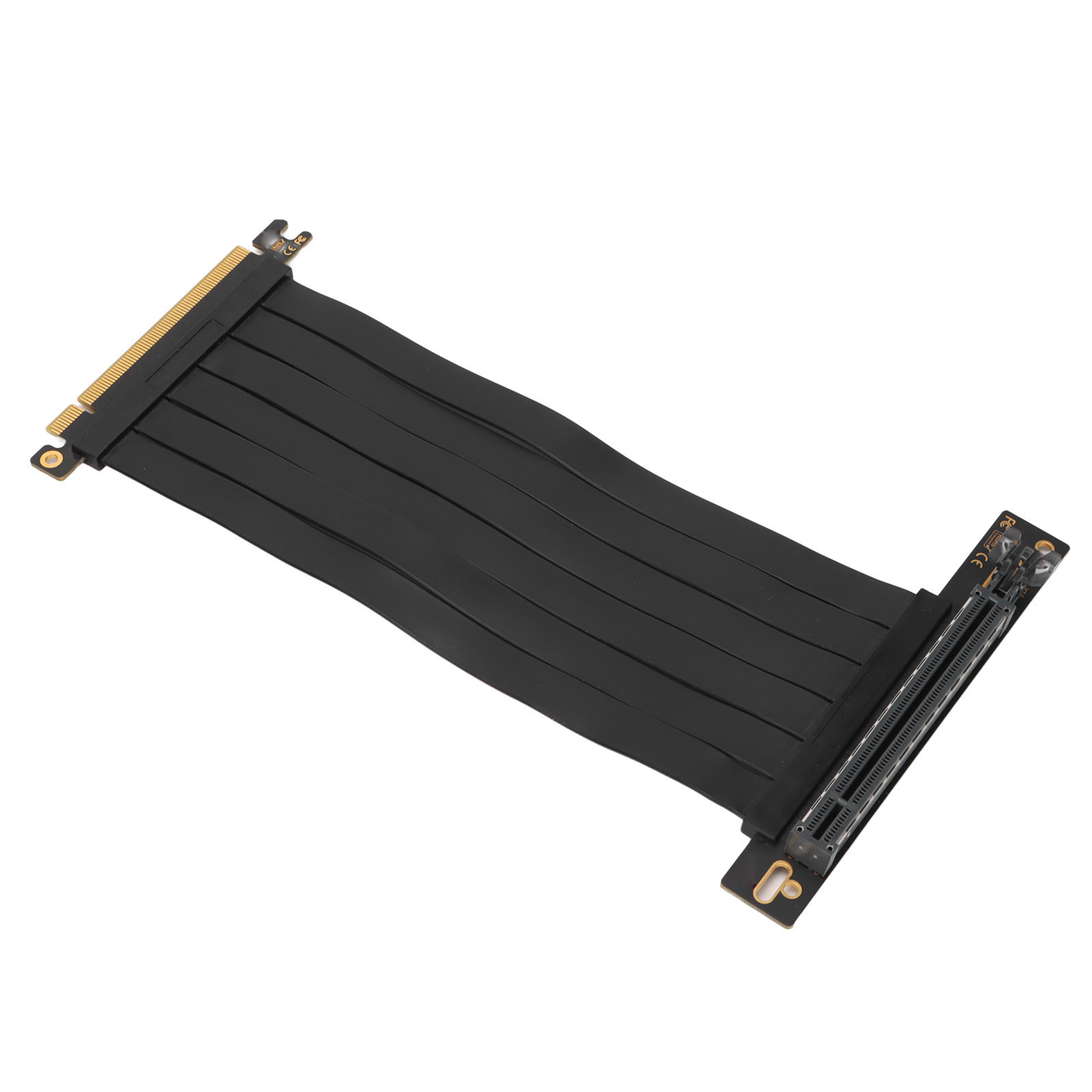 20 Cm Langes 128-gbit/s-hochgeschwindigkeits-pcie-verlängerungskabel, Pci-express-schnittstellenadapter Für Grafikkarte, Soundkarte Und Netzwerkkarte, Schwarz