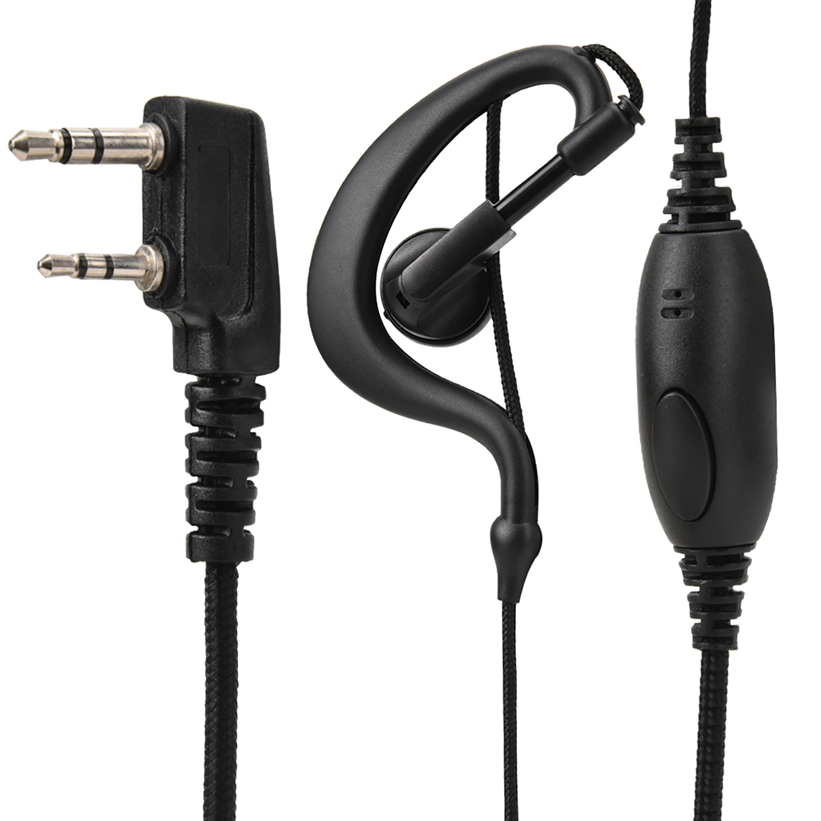 K Head Funk-headset Mit Ptt-taste (schwarz)