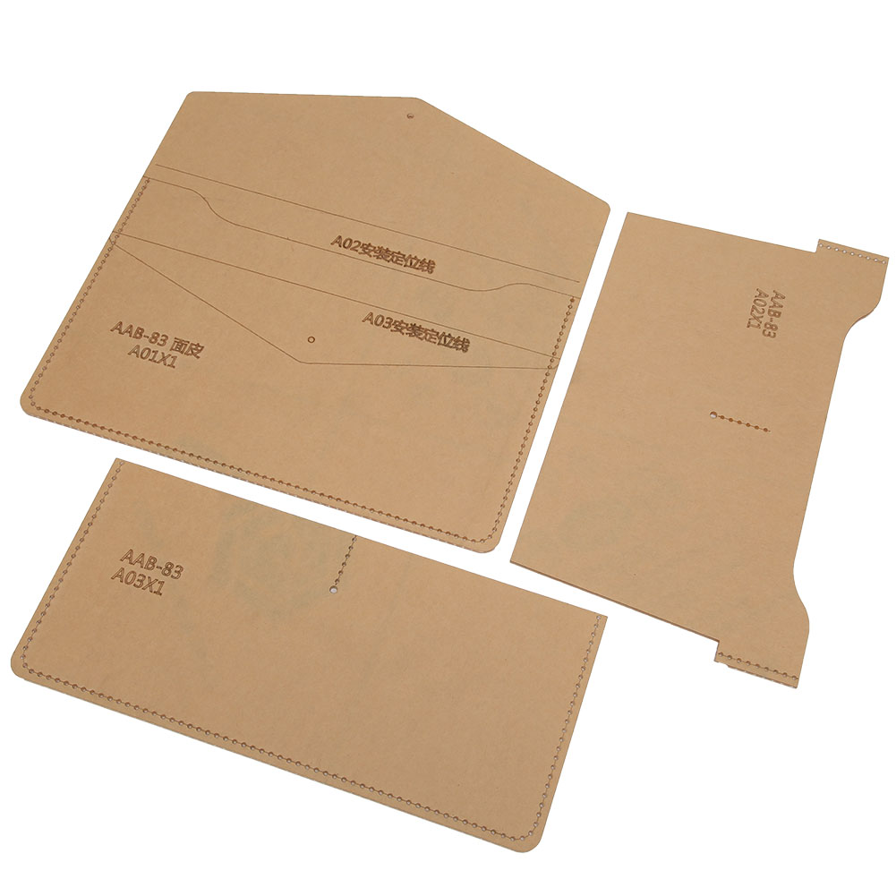 Mini-acryl-aufbewahrungsbeutel-schablone, Ideal Zum Selbermachen Von Handgefertigten Aufbewahrungsbeuteln Aus Leder Und Für Ipads. Auch Für Ipads Geeignet.